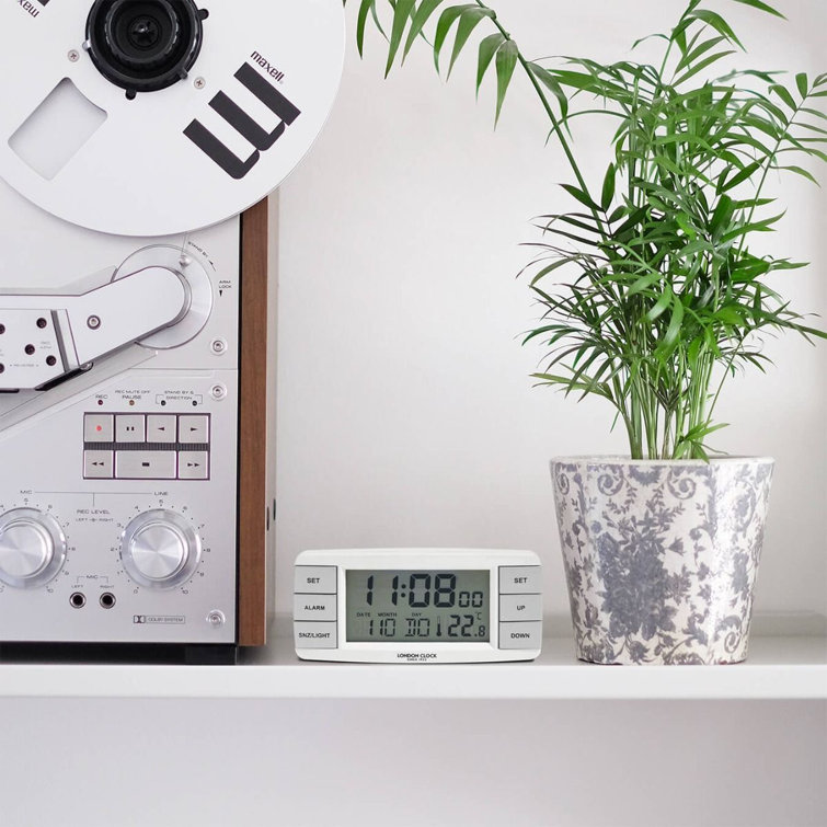 London Clock Company Modern & Contemporary Digital Alarm Tabletop Clock